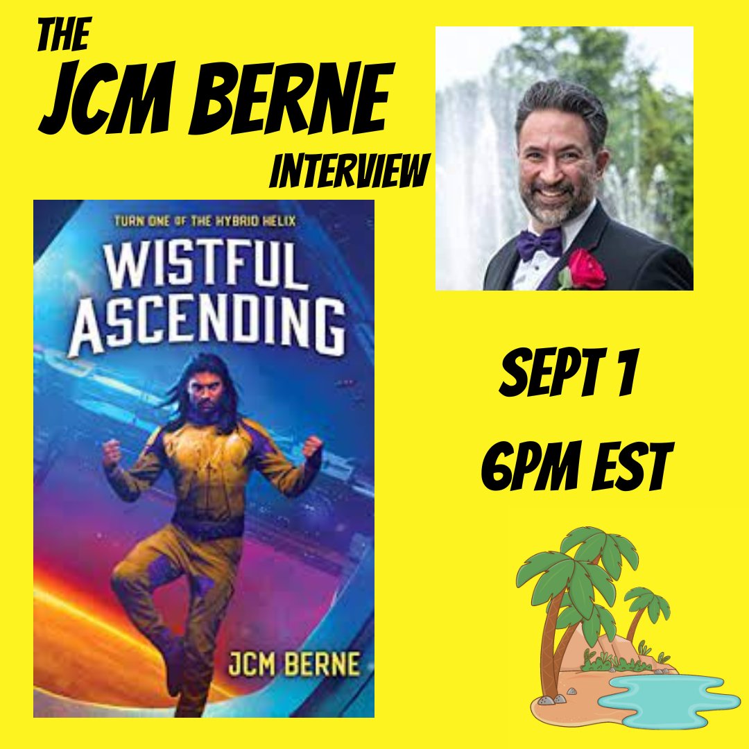 SFFOasis's tweet photo. Do you have questions for JCM Berne @JoeBerne1?  Hop into the Oasis discord https://t.co/mixdX0Erap and let us know your questions in the Q&amp;A section! https://t.co/lvXO8Q41nD