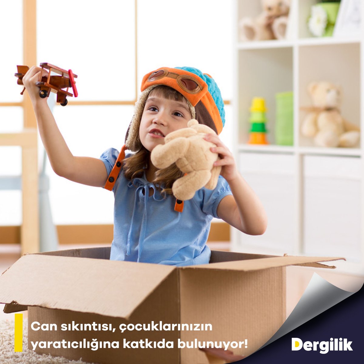 Birçok ebeveyn çocuklarının sıkılmaması için evi neredeyse oyuncakçı dükkanına çeviriyor. 🥳 Oldukça masum ve tatlı olan bu durumun aslında yanlış bir tutum olduğunu söylesek? 🤔 Detaylar Anne Bebek Dergisi ile Dergilik'te! 👉 open.dergilik.com.tr/articleDetail/…