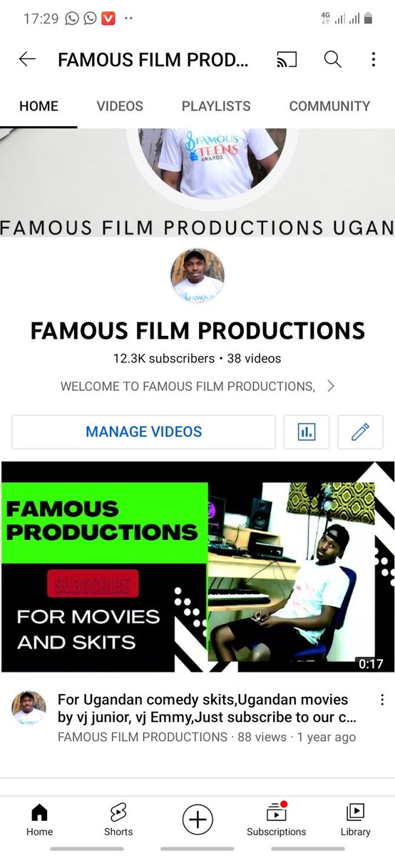 famous_teens_ug's tweet photo. @TeamYouTube Hello YouTube,I have updated my channel and Am readily available for anything needed about quickening and fastening in the process of accepting me back in the monetization program after one month of being demonetized.,thank you. /channel/UCuAEeFivsdCo4vpscUlTz9A https://t.co/SBxTKfweST