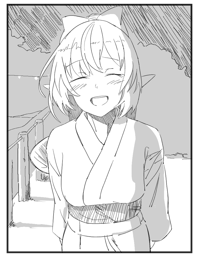 今月描絵晒 