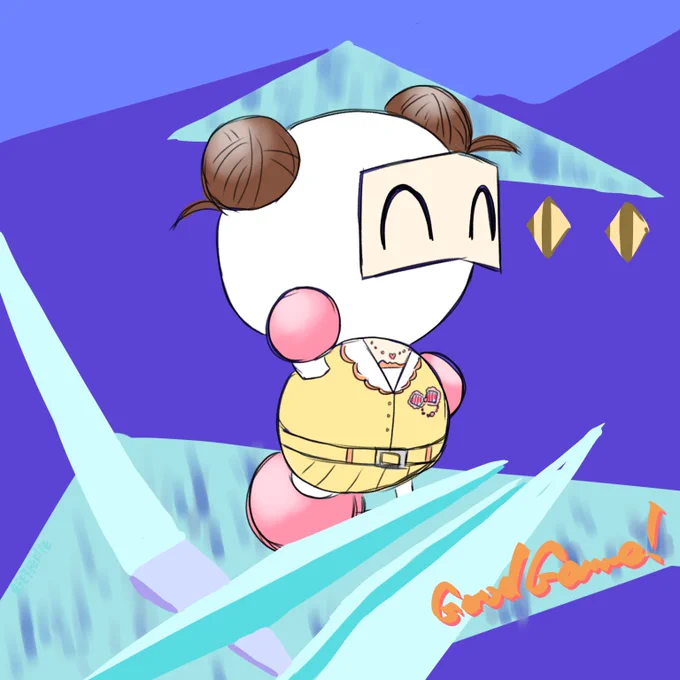 #今月描いた絵を晒す ほぼ即興 