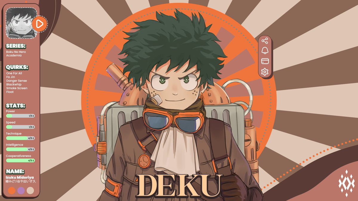 GAOXNG1's tweet photo. Izuku Midoriya / Deku Candy Style / Ui GFX - GAOXING GFX
Support Appreciated ❤️&♻️
Commisions Open - Dm's
#GAOXINGGFX #commisionsopen #animegfx #BokuNoHeroAcademia #uiuxdesign #uidesign #IzukuMidoriya https://t.co/LOPdCvImtZ