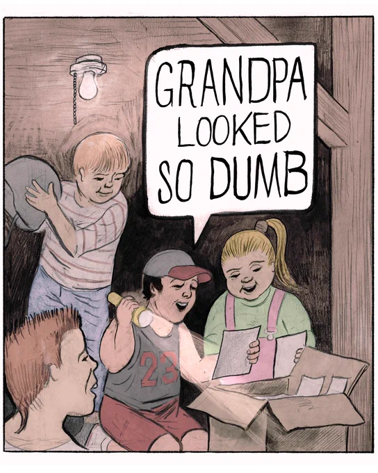 Grandpa's Silly Mustache 