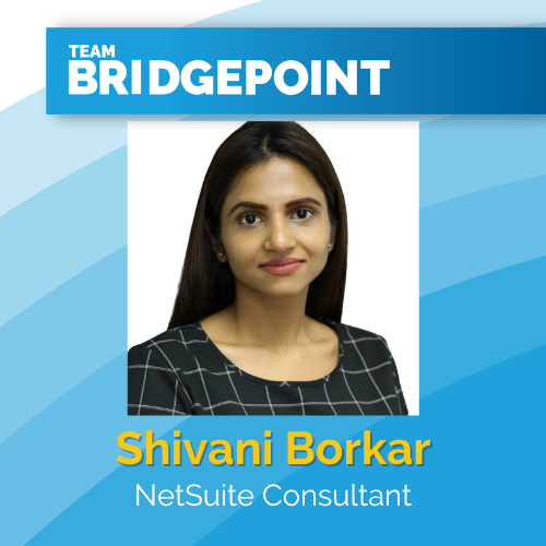BPCExtendReach's tweet photo. We welcome Shivani Borkar as a NetSuite Consultant in our Austin market! Shivani has five years of experience in Supply Chain Management, with expertise in strategic sourcing, demand planning, MRP, and continuous improvement.
Welcome to #TeamBridgepoint, Shivani! https://t.co/aSjeCuNOQy