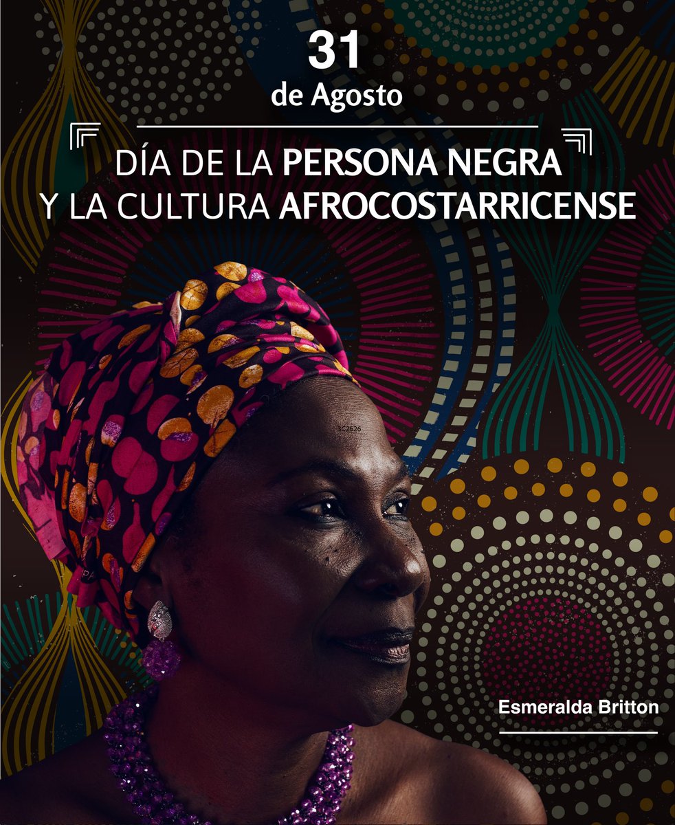 DÍA DE LA PERSONA NEGRA Y LA CULTURA AFRODESCENDIENTE

Un saludo fraterno a nuestra población afro descendiente en este día, donde recordamos y conmemoramos grandes luchas por los derechos y el reconocimiento de los aportes de nuestros pueblos