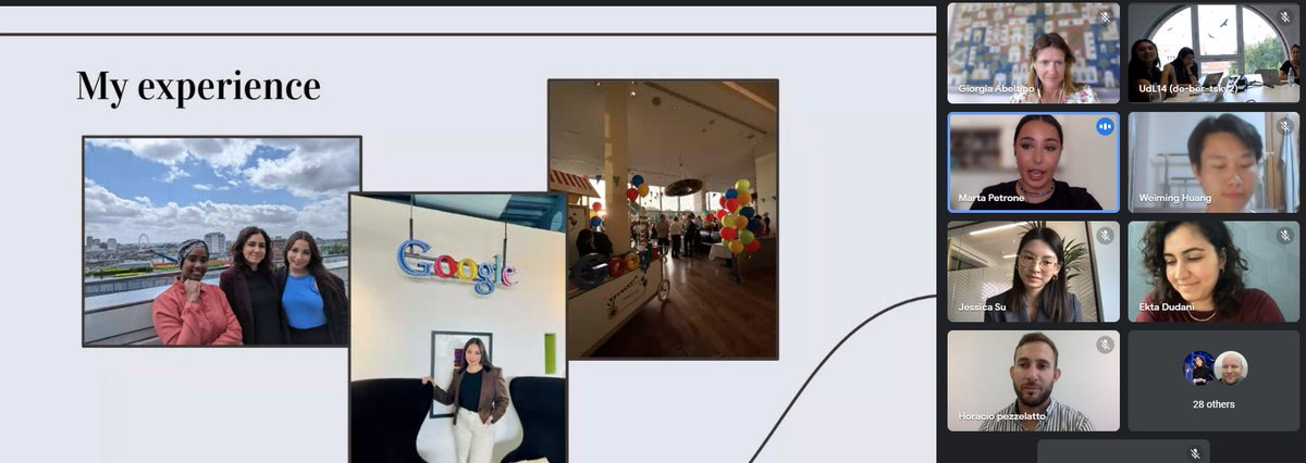 CIVICA_EU's tweet photo. 🎉The closing event of the first CIVICA-Google Policy Summer Institute just kicked-off!

Master's students are presenting the outcomes of their 3-month internship in one of the @Google agencies in Europe.

Congratulations for your achievements. Onwards and upwards! https://t.co/JX9lkcauvP