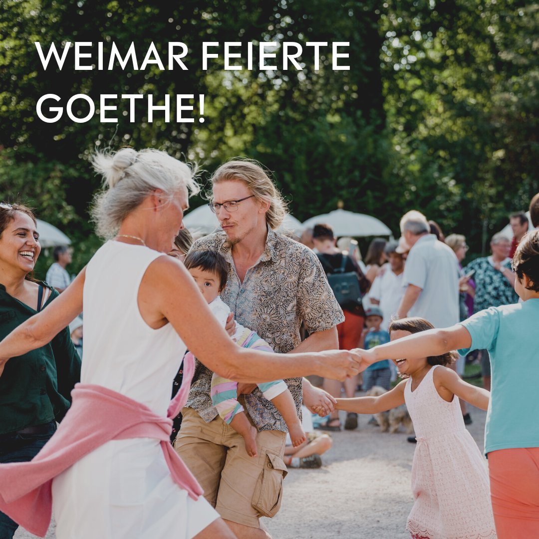 Klassik Stiftung on Twitter: &amp;quot;#rückblick Schön war&amp;#39;s beim 273. Goethe ...