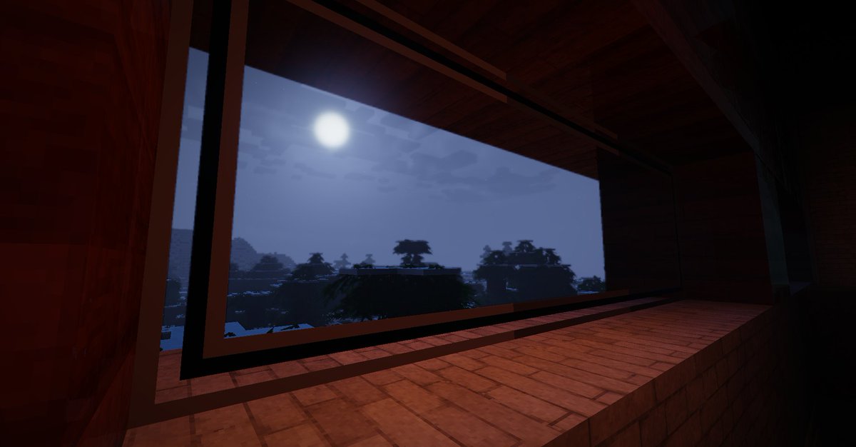EchoLynneTELF's tweet photo. In continuation, I was wandering for some time till I figured out where I wanted to set up base. Once I had, building the main house begun. By the middle of the next month, the building was complete as I set to gather resources for further builds. #Shaders #DawnMC #Minecraft https://t.co/Ro9y3dy4sV