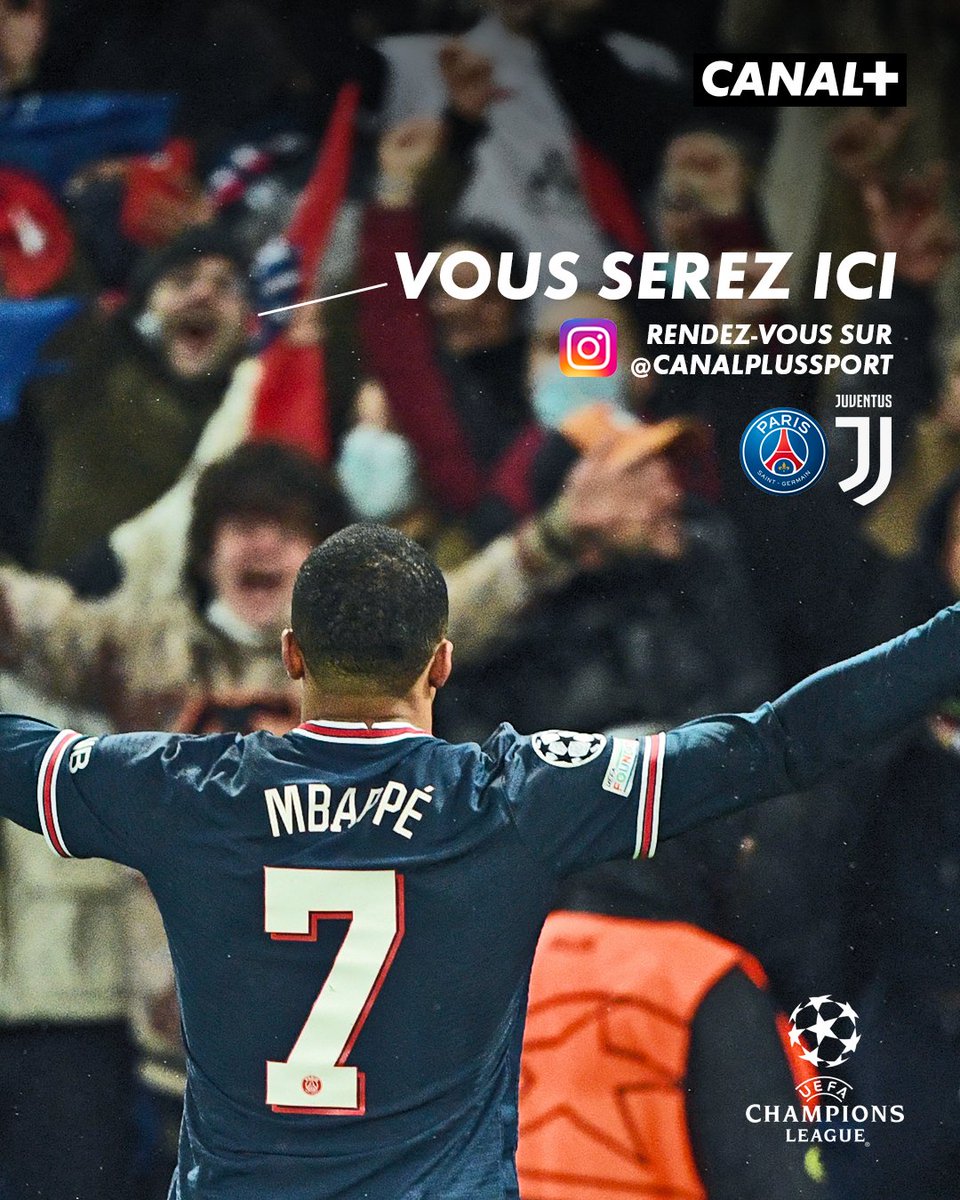CanalplusFoot's tweet photo. 🎁 Vous n’êtes pas prêts pour ce cadeau de rentrée #UCL 🎁🎟️

On fait gagner 𝟐 𝐏𝐋𝐀𝐂𝐄𝐒 exceptionnelles pour #PSGJUV : ça se passe sur notre Insta 👉 https://t.co/Y5fXEbBF7r 

(et interdiction d'avoir recours à un marabout pour augmenter ses chances) https://t.co/LChUtdcqmv
