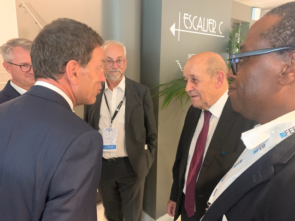 Grand succès pour la 3ème édition @fe_breton2022 organisée par We'll.
Échange entre Christian Pousset président We'll,  Jean-Yves Le Drian, Geoffroy Roux de Bezieux, Julien Carmona, Hervé Kermarrec,