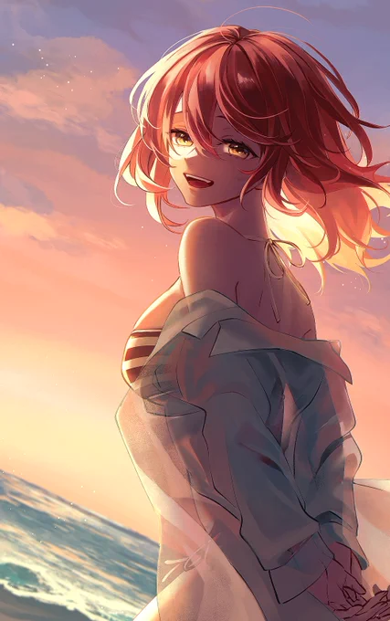 ぐだちゃん。夏をお見送り。 