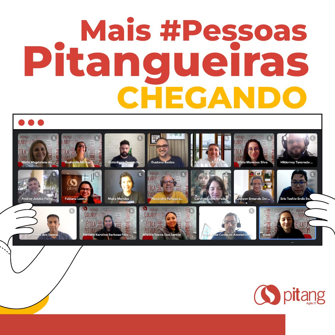 O Acolhimento de novas #PessoasPitangueiras é um dos nossos momentos favoritos do mês! 🤩

Em agosto, recebemos muita gente nova e empolgada pra fazer a diferença nos nossos projetos.

Desejamos as boas-vindas e que seja uma jornada incrível! 🧡

#VempraPitang #BeYourself #GPTW