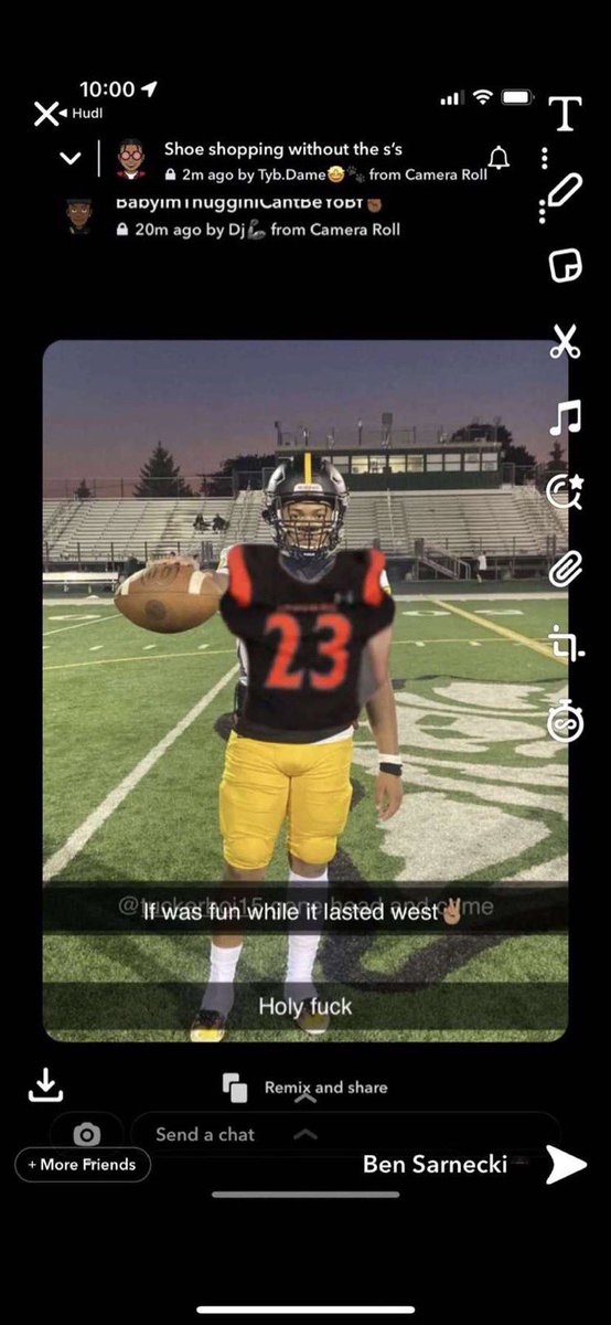 Easy dub on Friday night be there @ nook <a href="/jwbarstool/">Barstool West</a> 😂😂