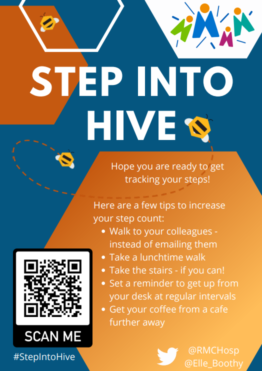 Elle_Boothy's tweet photo. #StepIntoHive
We are nearly at the end of the first week! Don’t Forget to log all your steps!
Struggling with inspiration for squeezing in those extra steps?
Check out these tips! https://t.co/dMXwInJhIZ