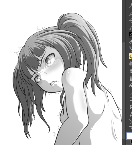 他事に時間とられてしまったので、
今日はアレな差分描いて気を紛らわしてた 