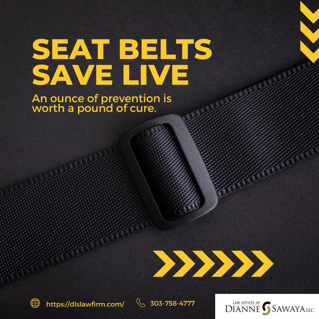 Be smart. Be safe. #BuckleUp #Safety
