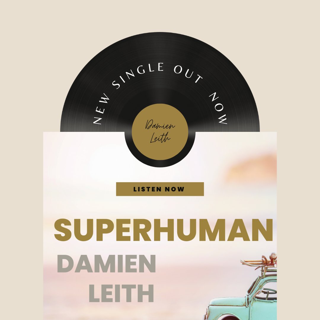 It's Release Day! Woohoo! My new track 'Superhuman'  is out now. Listen and watch the music video here: youtube.com/watch?v=fgWsg3…