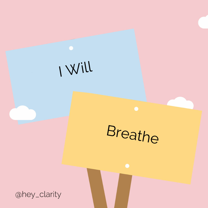 I will breathe. I will think of solutions. I will not let my worry control me. I will not let my stress level break me. I will simply breathe and it will be okay because I don’t quit. - Shayne McClendon
