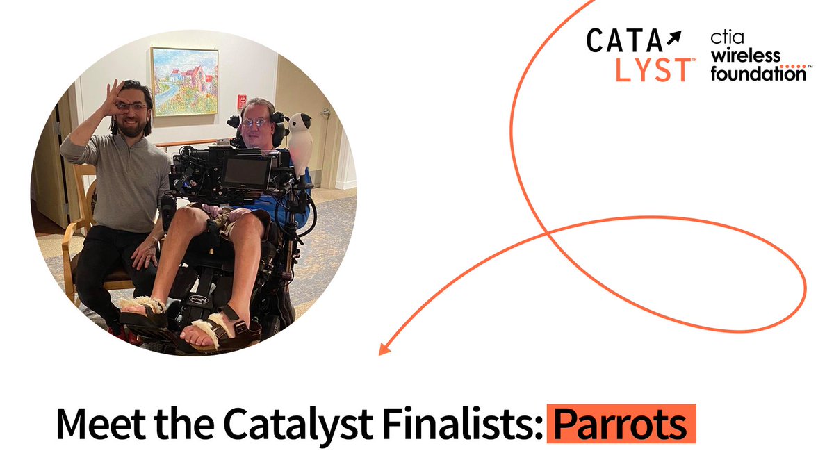 CTIA Wireless Foundation (@wirelessfdn) on Twitter photo Meet our #Catalyst2022 Finalists: <a href="/flyParrots/">Parrots Inc.</a>. Parrots provides a smart voice tool and telecare to those with neurological disorders. More: ctia.it/3ADWFhy Meet our #Catalyst2022 Finalists: <a href="/flyParrots/">Parrots Inc.</a>. Parrots provides a smart voice tool and telecare to those with neurological disorders. More: ctia.it/3ADWFhy
