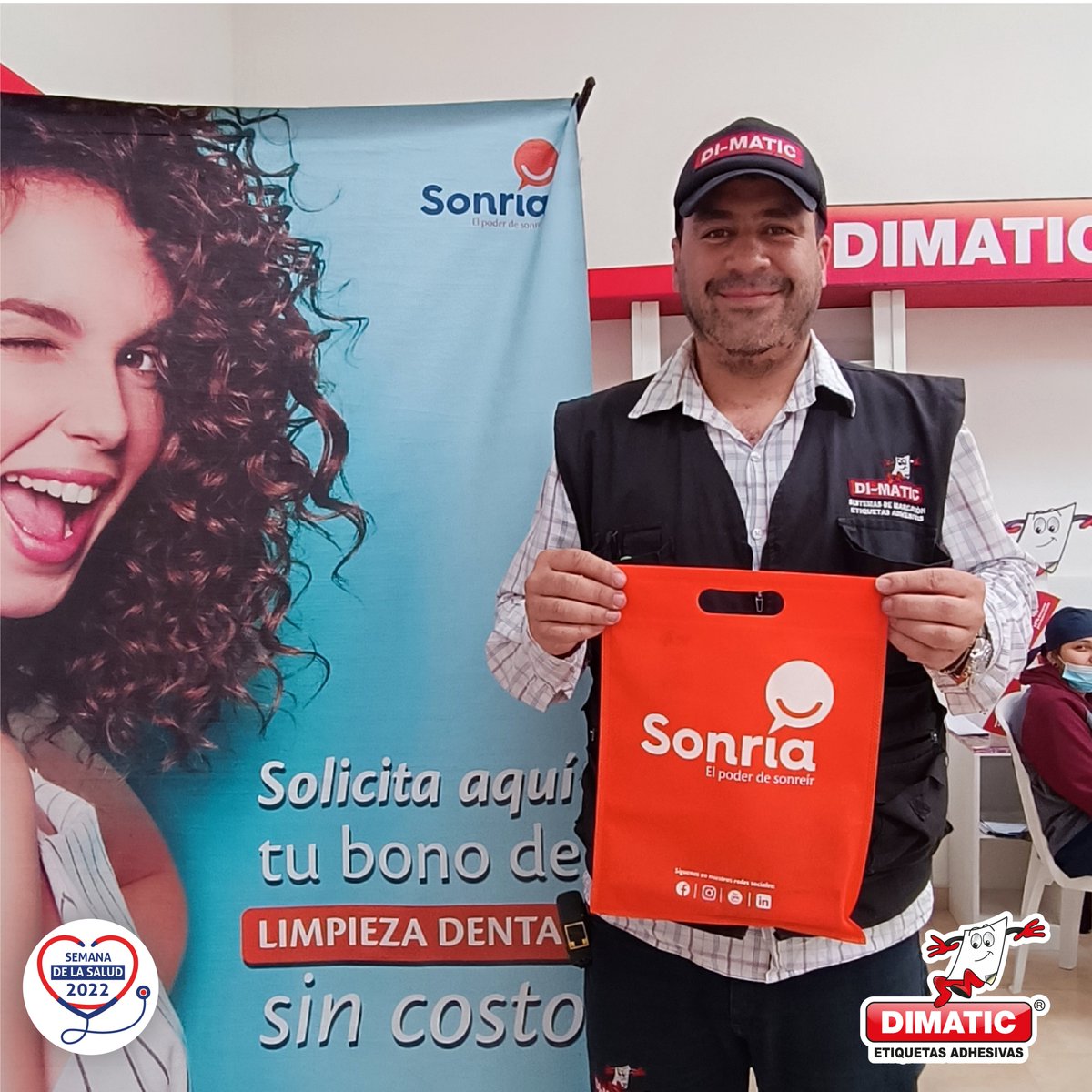 dimaticltda's tweet image. 🩺 | SEMANA DE LA SALUD 2022 | 🩺
En @dimaticltda llevamos acabo la campaña de la salud, donde promovimos dinámicas para prevenir enfermedades, y apoyar el empoderamiento e involucramiento de nuestros colaboradores en actividades saludables.👌🩺
#SemanadelaSalud #Salud #Bienestar