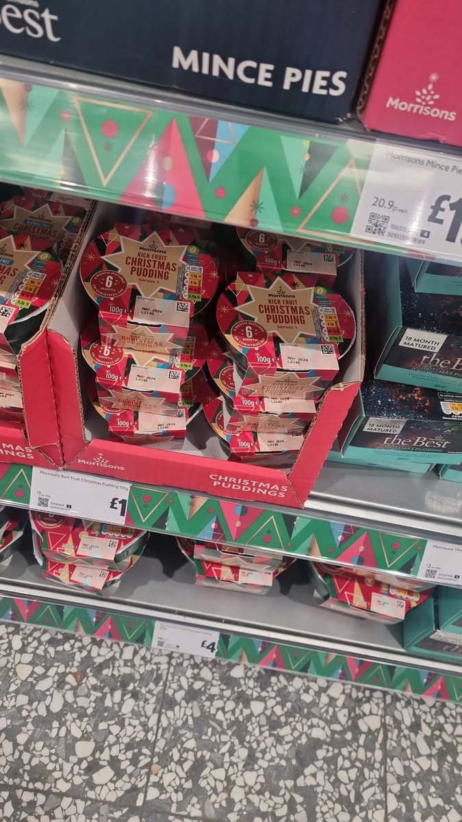 Cock off morrisons it's August..
