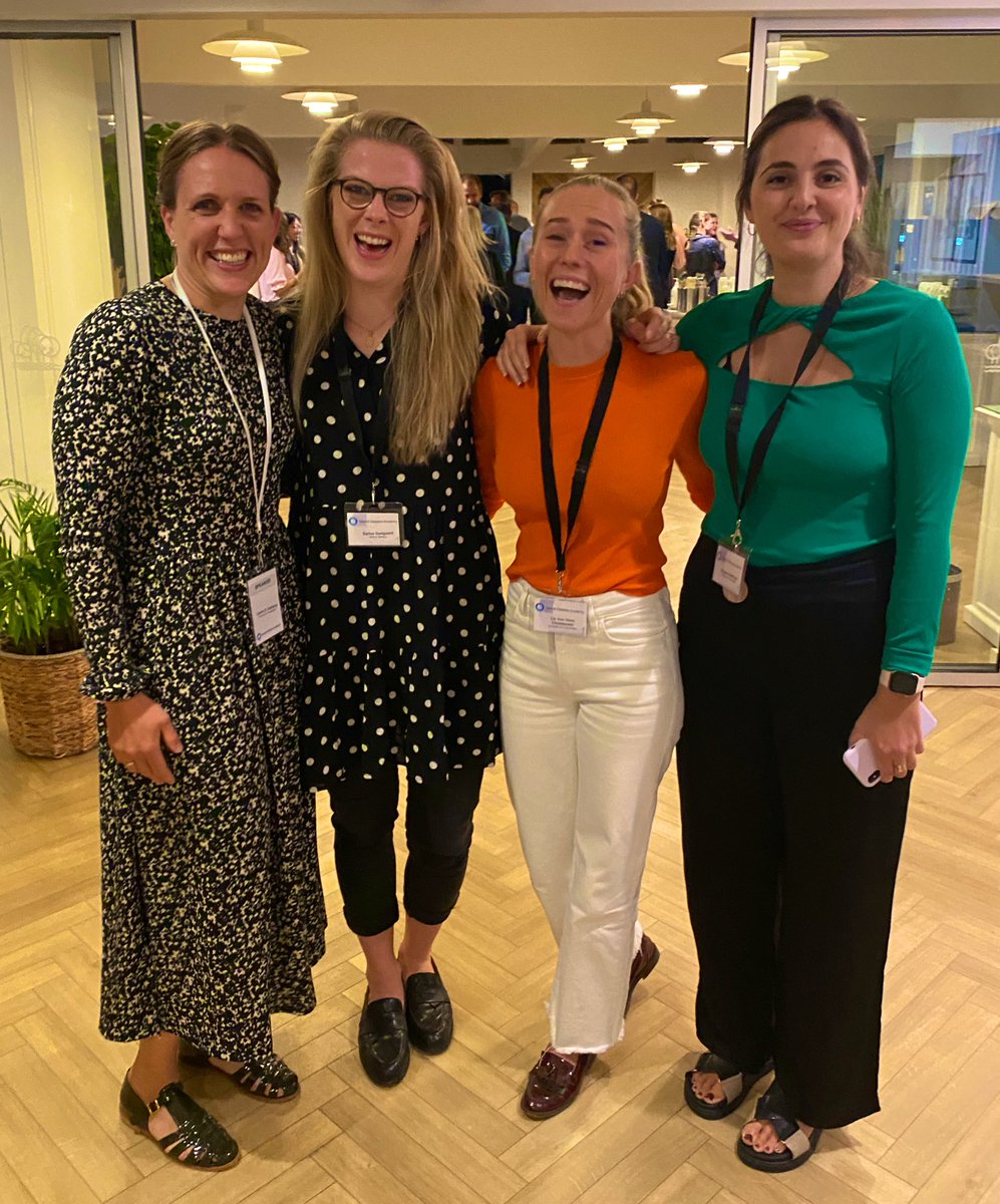 DDA Summer School is SO hilarious! Four girls from <a href="/GPCR_ucph/">GPCR_ucph</a> attend in high spirits #DDA_Education #DanishDiabetesAcademy @DDA_Denmark 📷: <a href="/MadsHelsted/">Mads M. Helsted</a>