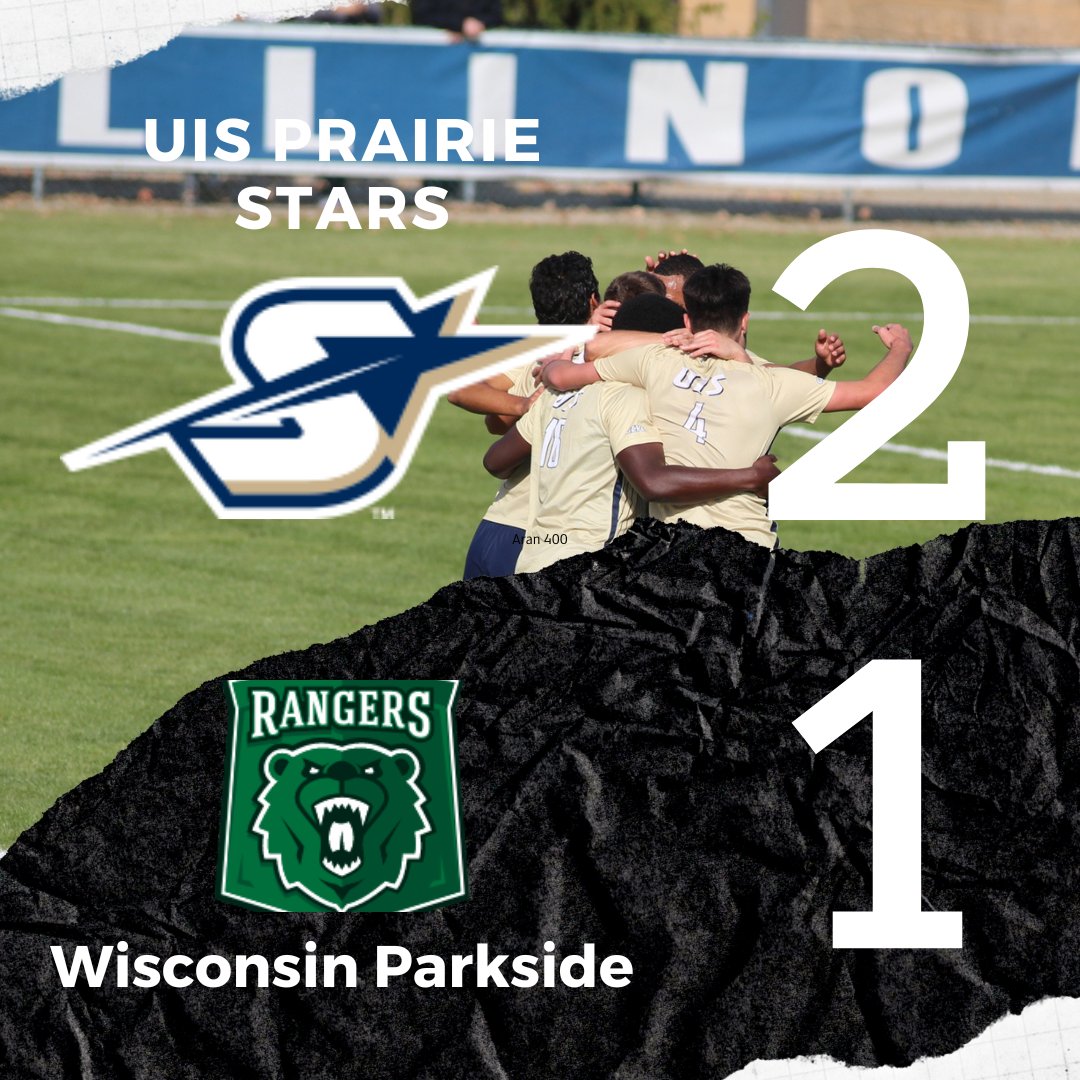 UIS 2 - 1 WISCONSIN PARKSIDE

Strong performance for the men’s third and final out of conference game of the year.
Italian stallions providing the goods today!

Goals scored by:
Niccolo Ciceri ⚽️
Federico D'Andrea ⚽

Thanks to all who came out to support!