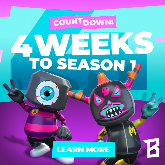 PlayBlankos's tweet photo. 5… 4… 3… 2… 1… HAPPY SEASON 1!!!
This week marks 4 weeks until Season 1, and our countdown commences with a giveaway!
More info: https://t.co/SA1IoM6M94 https://t.co/p81RY2DVu0