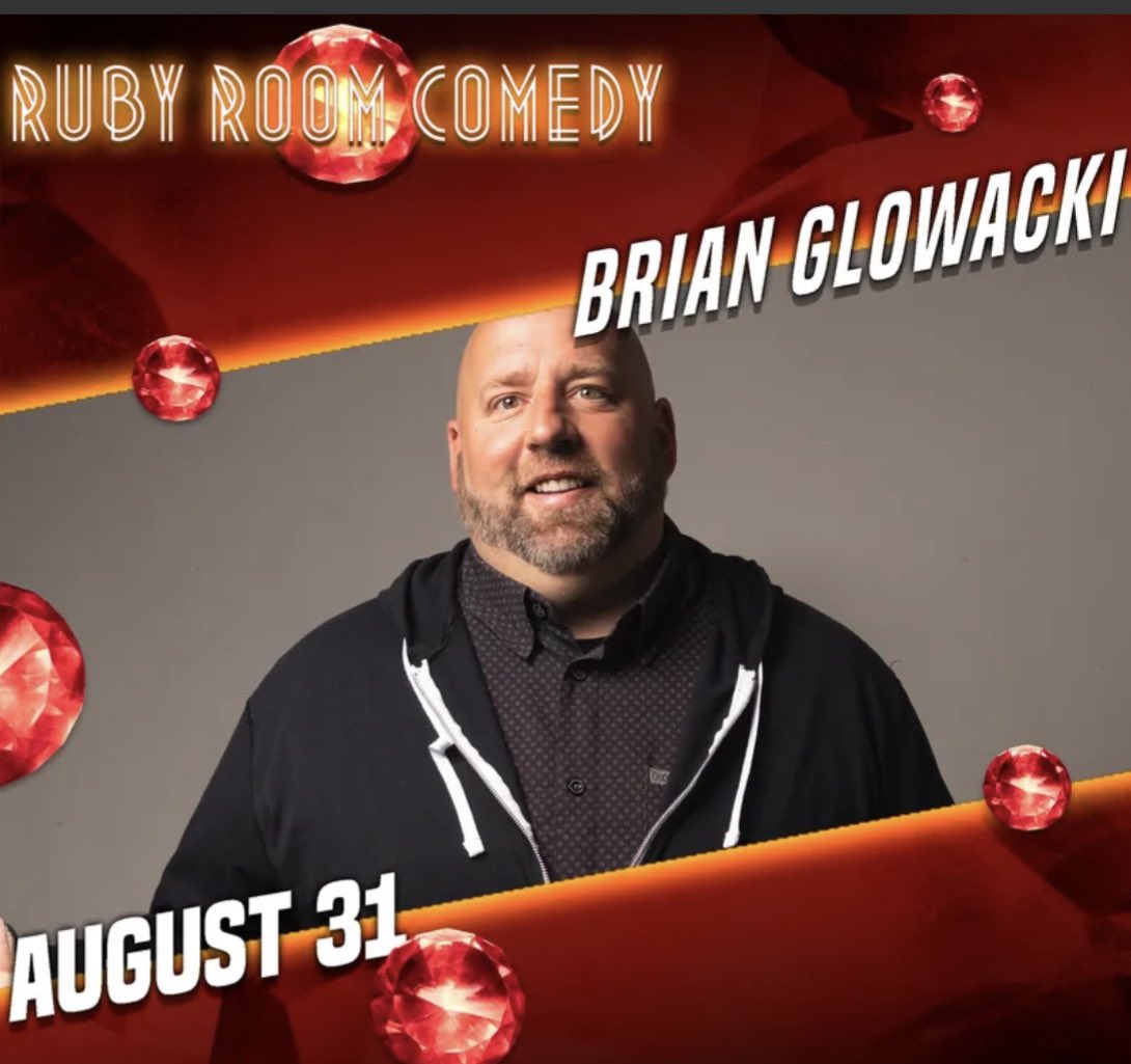 RubyRoomComedy (@rubyroomcomedy) on Twitter photo ♦️Your headliner TONIGHT 8/31 is <a href="/BrianGlowacki/">Brian Glowacki</a> !!! ♦️
$10
Showtime 9pm
Located in the back room of <a href="/TheShaskeenPub/">The Shaskeen Pub</a> ♦️Your headliner TONIGHT 8/31 is <a href="/BrianGlowacki/">Brian Glowacki</a> !!! ♦️
$10
Showtime 9pm
Located in the back room of <a href="/TheShaskeenPub/">The Shaskeen Pub</a>