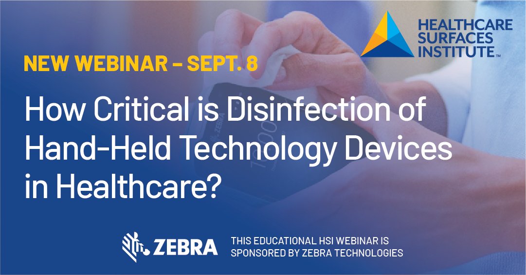 HSSummit2's tweet photo. We’ve got our next free webinar coming on September 8th! Join our healthcare and industry experts to discuss the role handheld technologies play in the spread of infection. Learn more and register: https://t.co/mETqqiU10B 

#healthcare #healthcaretechnology #infectionprevention https://t.co/FsZZY7EAIg