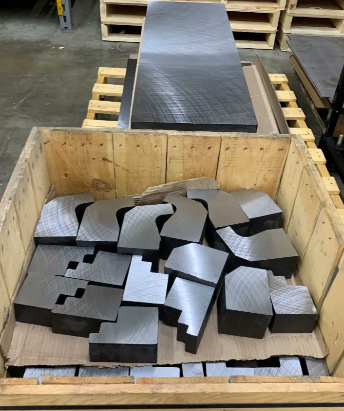 Every part destined to become part of a custom-built workholding fixture! #automationsolutions #machineshop #workholding #machining