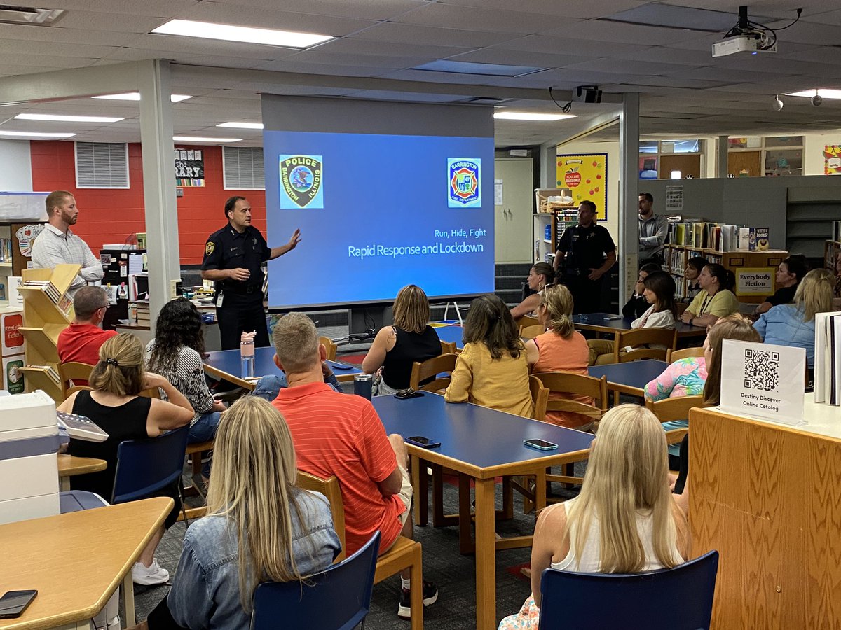 Staff training Run Hide Fight at Lines Elementary
<a href="/safety220/">Austin Johnson</a> <a href="/barrington220/">Barrington 220</a> #WeBelong220