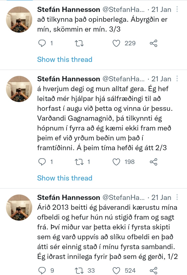 aegirereg's tweet photo. Ok tókst "ábyrgð" en finnst síðan bara eðlilegt að starfa áfram i framhaldsskóla? #Stefanout #Olgaout https://t.co/VpaKoq8M7P