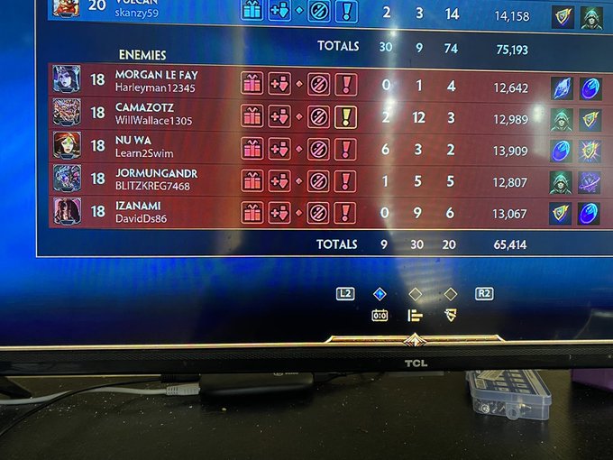 My izanami vs other izanami players 😬 yall gotta do better #smite #hirez https://t.co/YCOhyaghGJ<a href="/tag/smite"class="tags"><span>#smite</span></a><a href="/tag/hirez"class="tags"><span>#hirez</span></a>