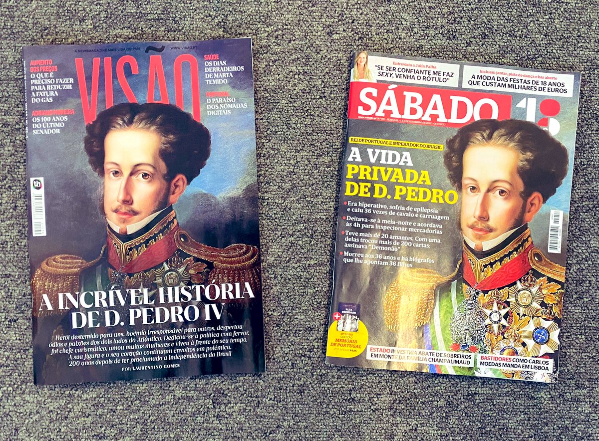 manjos's tweet photo. Ele há coincidências.
Estas duas capas estão amanhã nas bancas. Não deixa de ser curioso ver as subtilezas das diferenças entre os dois títulos. https://t.co/00DEKE3wBt