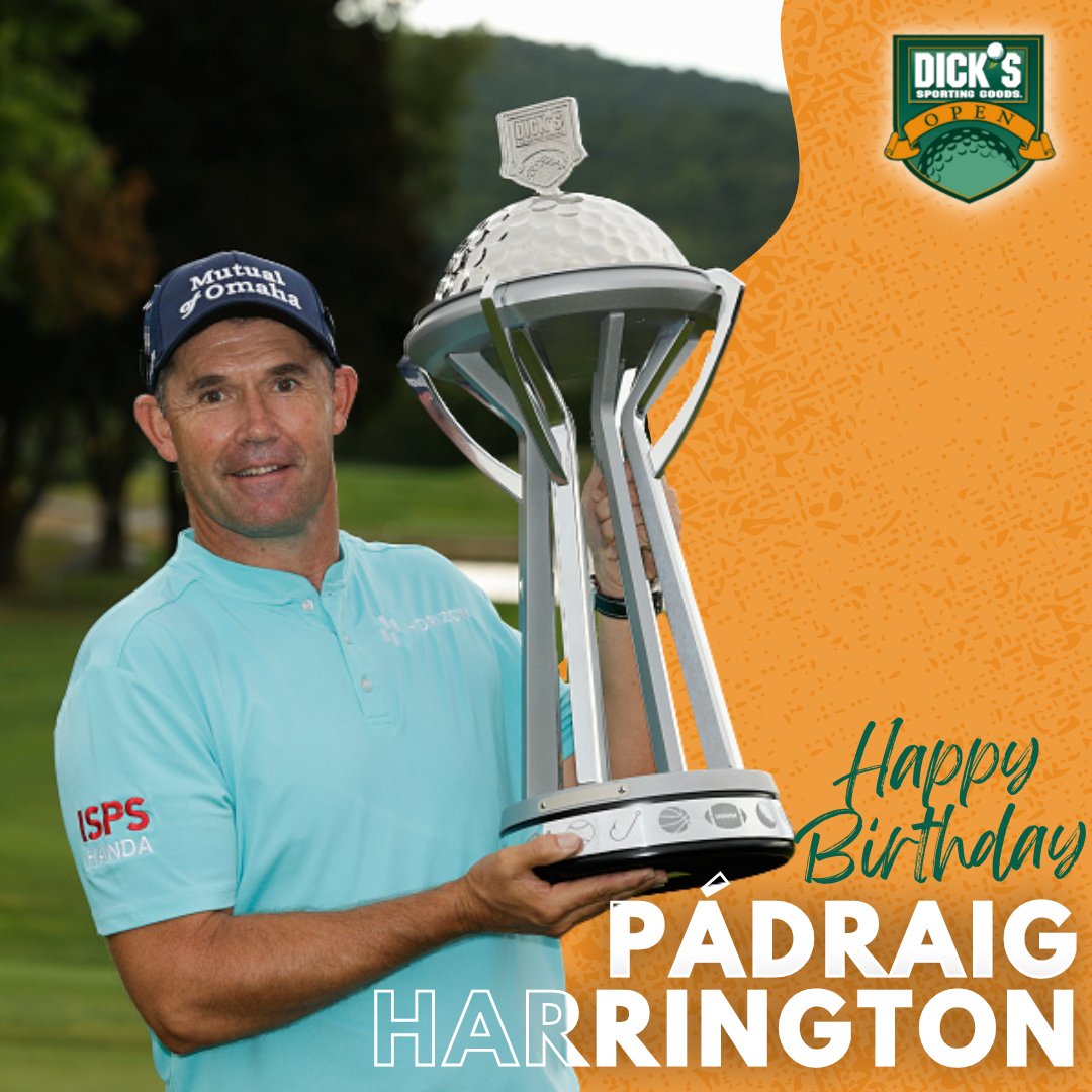 Happy Birthday to our 2022 Champion, Pádraig Harrington! 