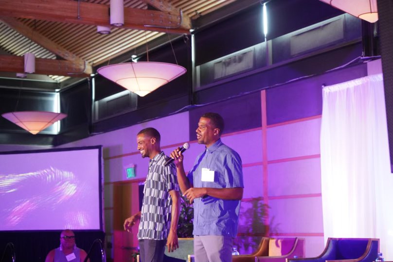 Speaking at the Dallas Black Chamber of Commerce event. “Planting the Future” <a href="/thelamontbros/">The LaMont Brothers</a> mission is to build back communities and the equity within them so families can THRIVE not just survive… #book #inspire #motivate #speak