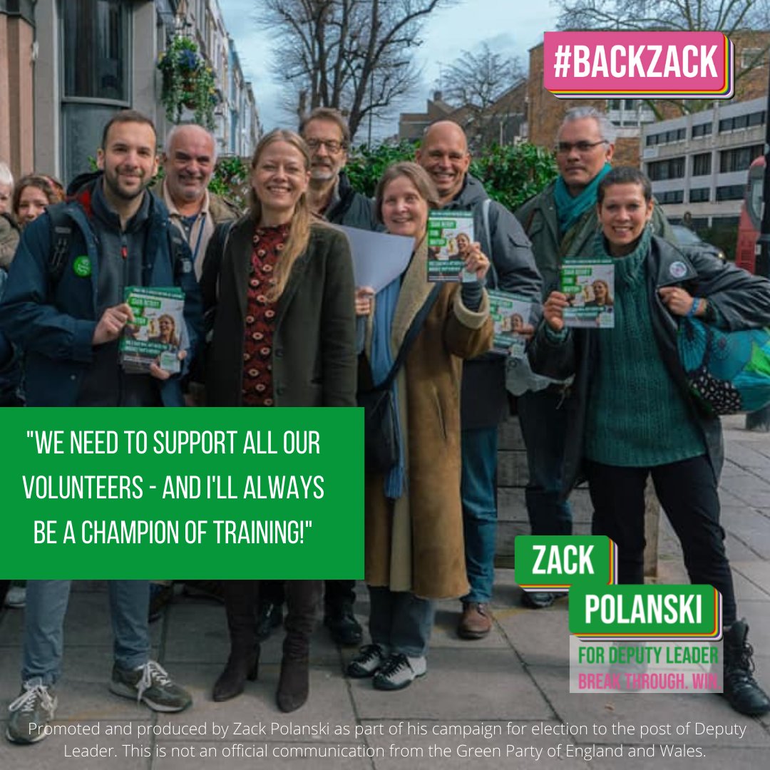 Zack Polanski For Green Party Leader #BackZack tweet media