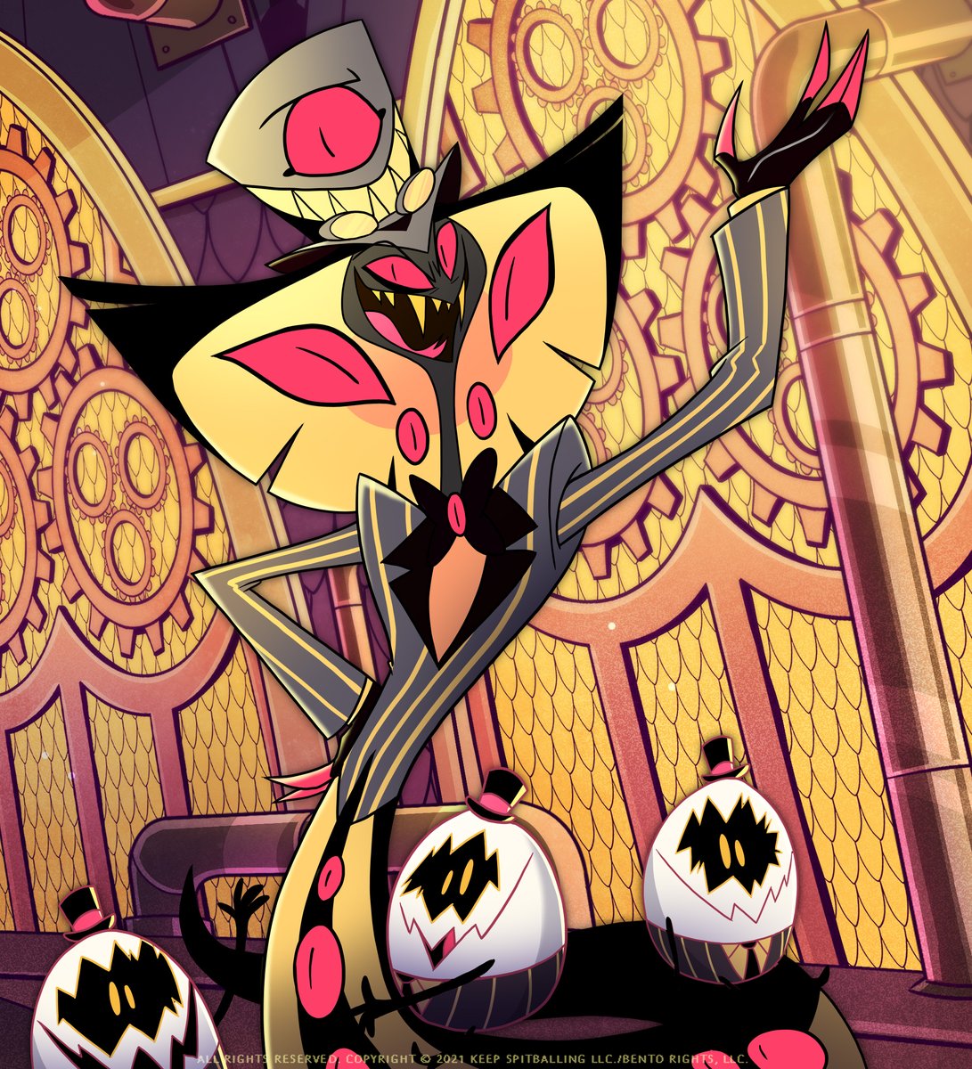 Cower before the wannabe overlord, Sir Pentious! 🐍 #HazbinHotel