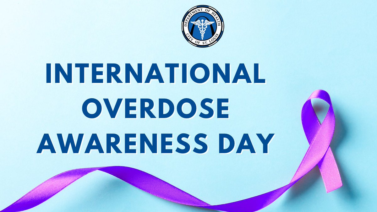 In honor of International Overdose Awareness Day, the <a href="/cityofstldoh/">CityofSTLDOH</a> recognizes the impact that substance use disorders has on our community and we are committed to working collaboratively with other agencies to ensure that care is available to those in need.  

#IOAD22 #IOAD2022