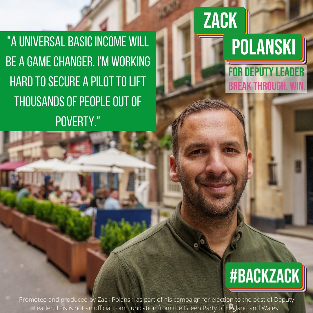 Zack Polanski For Green Party Leader #BackZack tweet media
