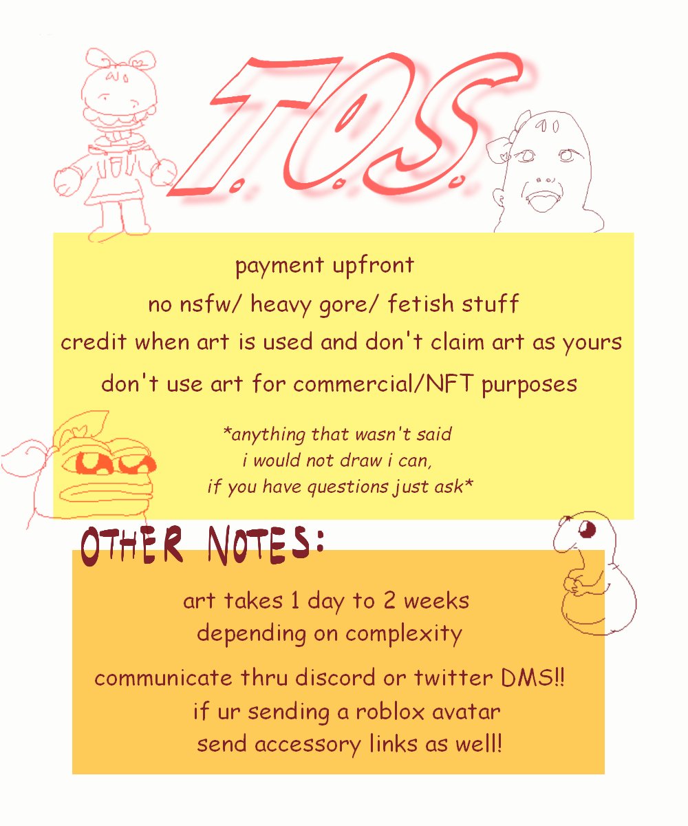 paccanuqq's tweet image. finaly revamped my commission sheet.. no slots, will close when i feel like it 
#robloxart #RobloxCommissions