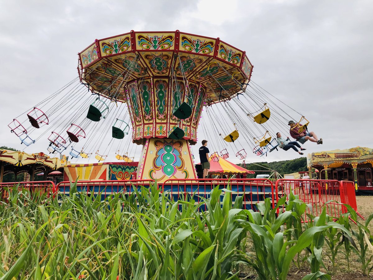 RyedaleMaze's tweet photo. LAST FEW DAYS TO VISIT⌚️
We close for the Season this Sun 4 Sep so last chance to enjoy: 
2 Dinosaur Mazes 🦖
Vintage Funfair 🎠
Kid's Entertainment in the Big Top 🎪🤹‍♀️
Football Darts ⚽️
Game Stalls 🐻
Cafe and bar 🍔☕️
You can pay at our onsite Box Office
https://t.co/OwpTGL2Mio https://t.co/W50AGu4xm5