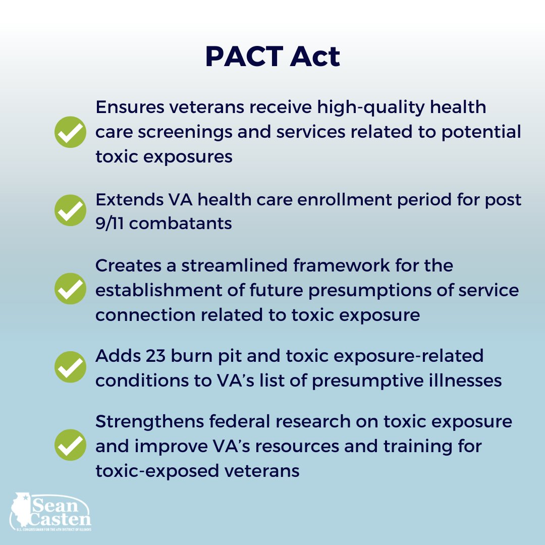 Pact act list clearance emergencydentistry
