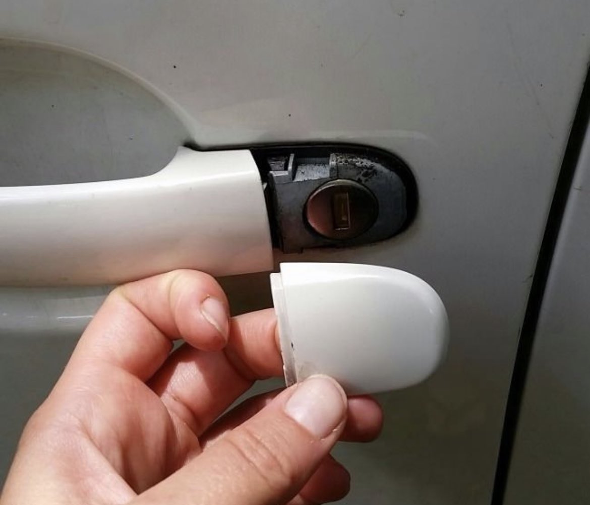vw golf 6 открытие двери ключом