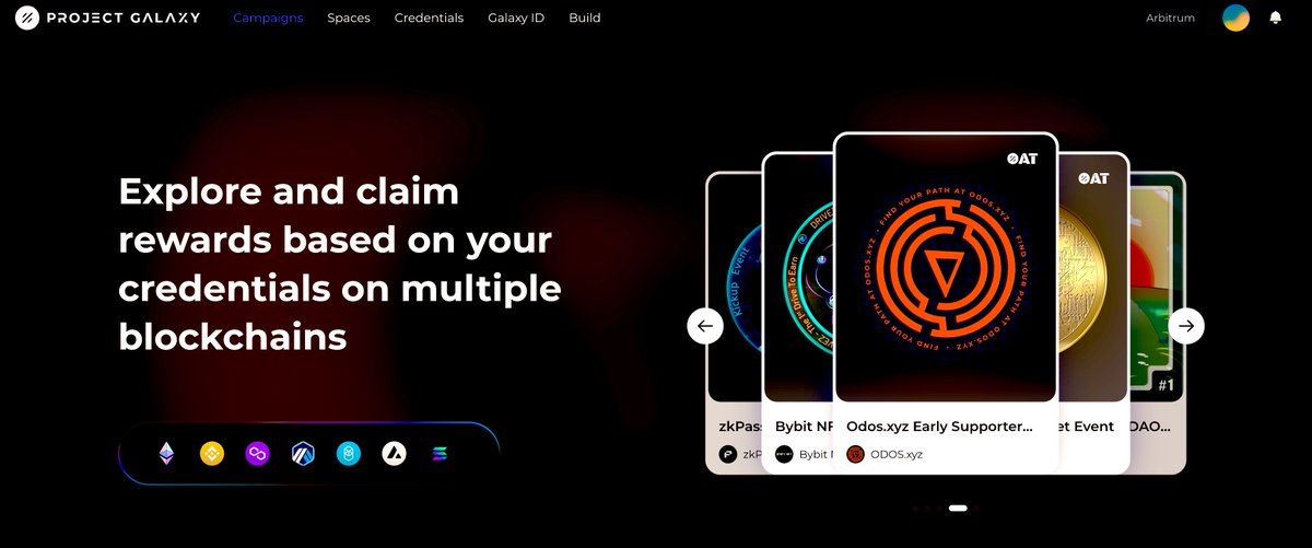 <a href="/odosprotocol/">ODOS</a> is LIVE on <a href="/arbitrum/">Arbitrum</a> and <a href="/0xPolygon/">Polygon | POL</a>! If you have not yet claimed our first On-chain Achievement Token (OAT) visit galaxy.eco/odos/campaign/… and swap at odos.xyz

#Arbitrum #crypto #oat #dex #swaps #PolygonNFT #polygon #blockchain #web3 #trading