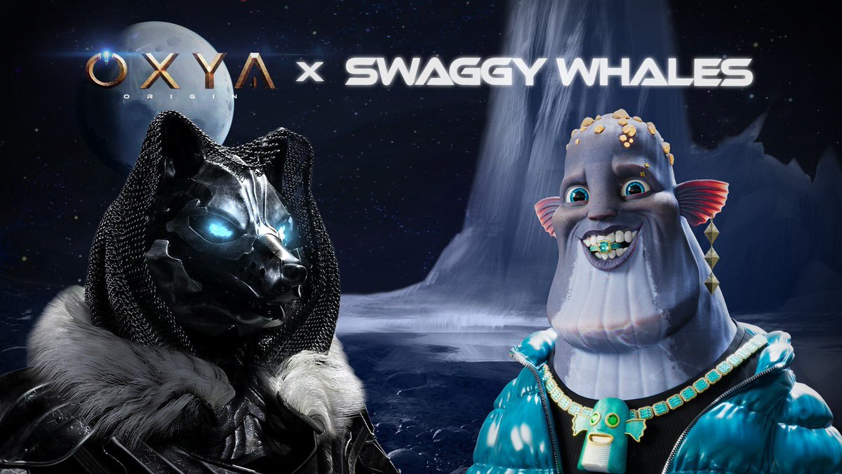 The deeps keep on bringing more and more shiny jewels 💎 🤝 💎

Swaggy Whales x Oxya Origin

We're giving away

x2 Swaggy Whales WL
x2 Oxya Origin WL

1️⃣ Follow <a href="/SwaggyWhalesMC/">Swaggy Whales | Sold out</a> , <a href="/OxyaOrigin/">Oxya Origin</a> <a href="/BayloAaron/">Baylo Aaron</a> 
2️⃣ Like &amp; Retweet
3️⃣ Tag 3 friends

Ends in 24 hours.
#NFTs #NFTGiveaway