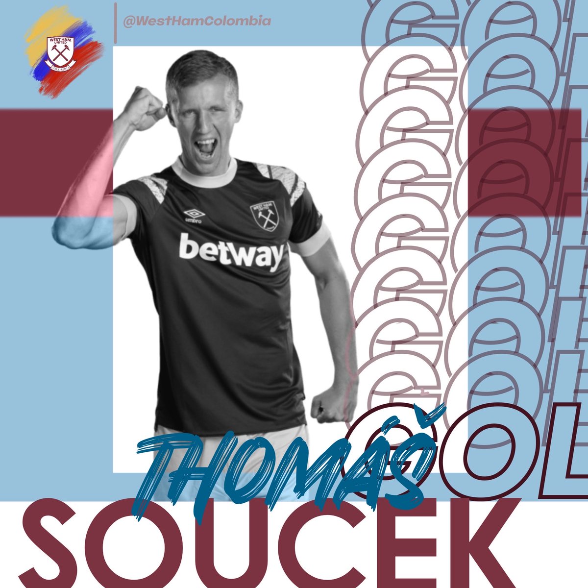 WestHamColombia's tweet photo. GAAAAAAAAAAAAAAAAAL
Tomasitoooo a asistencia de Antonio empata el partido y se prende el derbi 
#WHU 1-0 #TOT https://t.co/Qj80GCif6l