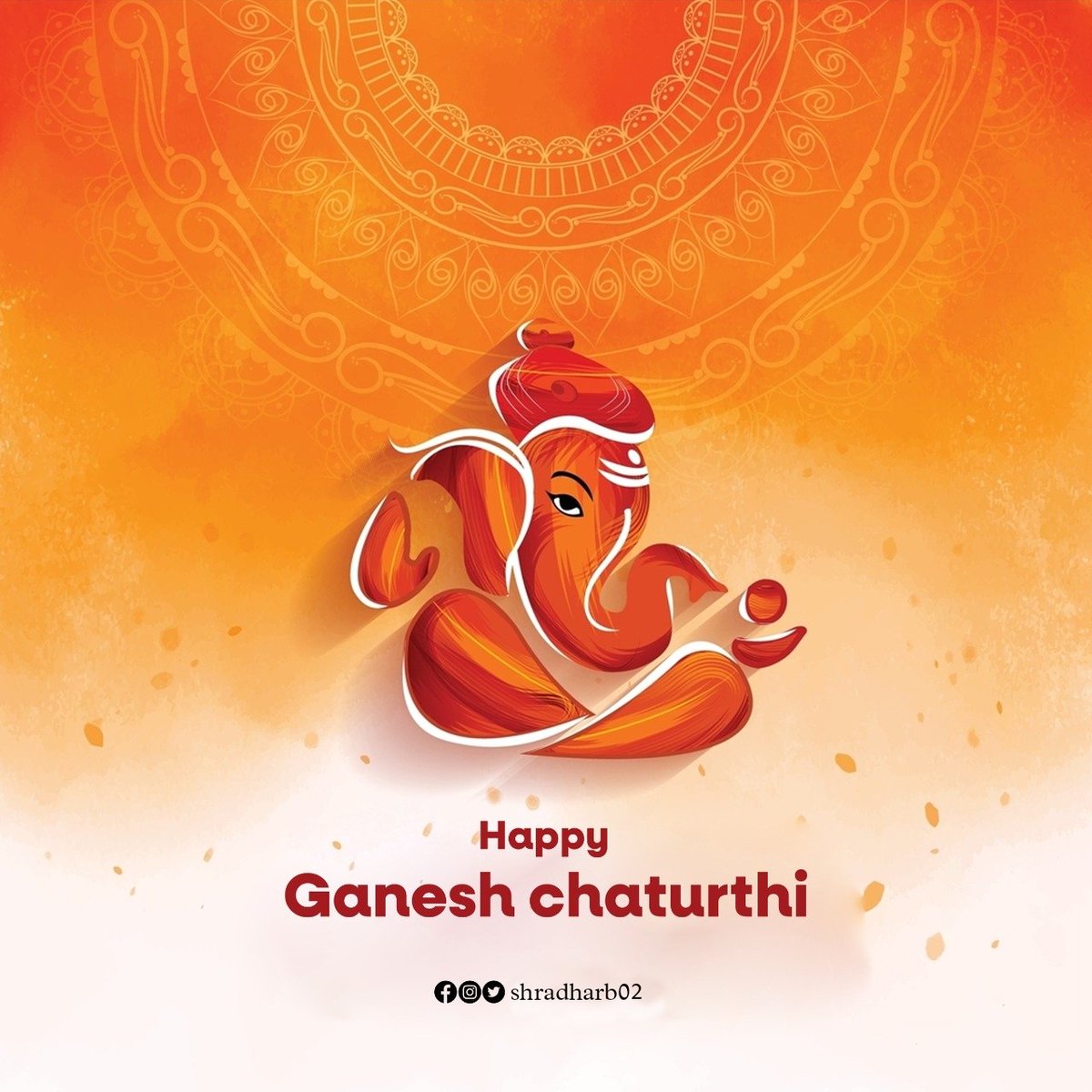 shradharb02's tweet photo. Wishing everyone a very Happy Ganesh Chaturthi! May the Vighnaharta usher us in an era of peace, good health and prosperity.

#GaneshChaturthi #गणेश_चतुर्थी https://t.co/e2SBQvLedo