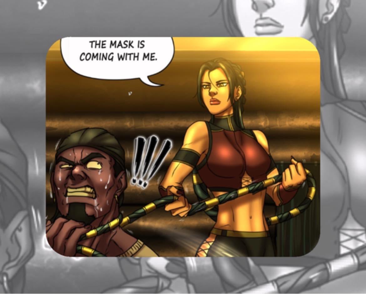 Trifectacomic's tweet photo. Don’t make her angry. You wouldn’t like her when she’s angry!!! 😤😡😈
Trifecta #1: Finders Keepers available now. 👉🏾https://t.co/DoL3QbKCKB
#comicbooks #fantasy #theadventurebegins #action #Trifecta #comicbookart #independentcomics #orangemartinicomics #diversityincomics https://t.co/KGWxzeykS3